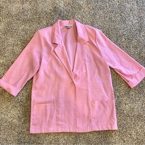 Vintage Women's Pink Blazer